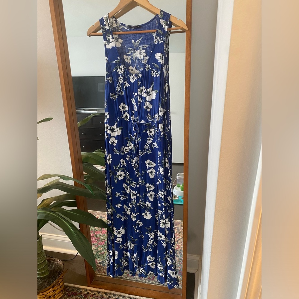 Lucky Brand Blue Dress Size XL